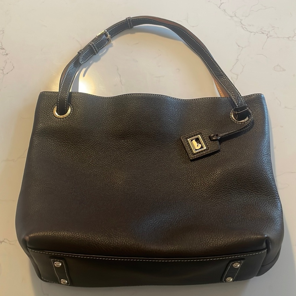 Dooney Bourke handbag. Rich brown. Like new